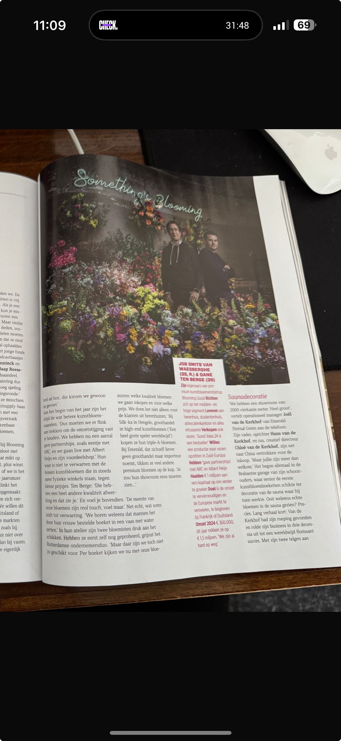 In de Media | Blooming Good schittert in het mei-nummer van Quote Magazine